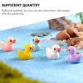 thumbnail image 3 of Kit de Mini Figuras de Patos de Resina, Paquete de 100 Patos pequeños y Lindos, Patos de Resina, jardín de Hadas, Acuario, casa de muñecas, Decoraciones de Paisaje, Mini Figuras para decoración del, 3 of 5