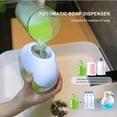 thumbnail image 5 of MINKUROW Automatic Liquid soap Dispenser,Touchless Dish Soap Dispenser 13.5oz/400ML Sensor Electric Hand Soap Dispenser Wall Mount USB C Rechargeable Waterproof Pump for Bathroom,Kitchen, 5 of 6