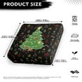 thumbnail image 4 of ZUXONGSY Christmas Tree Couch Cushion Covers Sofa Cushion Protector Cover Separate Sofa Seat Cushion Cover Adjustable Outdoor Patio Couch Cushion Protector Cover Gifts for Friends Small, 4 of 5