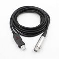 thumbnail image 1 of Agptek Usb Male To Xlr Female Microphone Usb Mic Link Cable New, 1 of 5