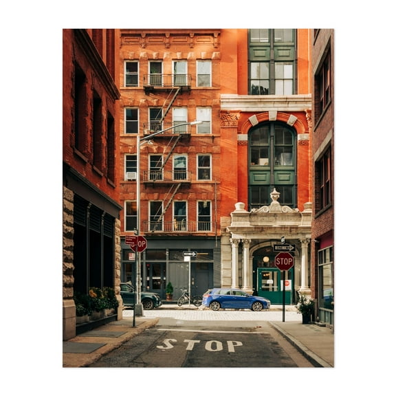 Staple Street 01 - Manhattan New York Photography Unframed Wall Art Print 8 x 10 inches
