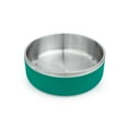 thumbnail image 1 of One Paw, Small Double Stainless Steel Dog Bowl, 1.3L (44 oz), for Dogs and Cats, 1 of 5
