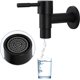 thumbnail image 5 of Kitchen Sink Faucet,black Quick Single Cold Faucet Bathroom Stainless Steel Outdoor Faucet,wall Mounted Washing Faucet, 5 of 5