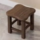 thumbnail image 4 of Pisexur Batería de cocina Taburete pequeño de madera maciza para el hogar, sala de estar, mesa de centro, taburete bajo, taburetes pequeños de madera para la cocina del hogar, 4 of 6