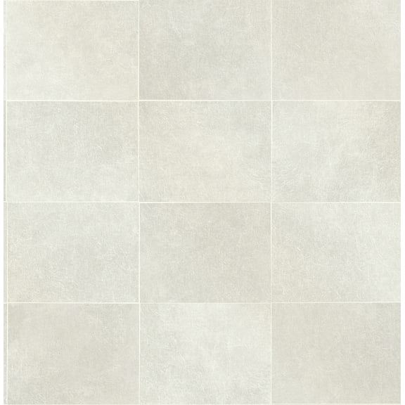 Brewster Cecelia Champagne Faux Tile Unpasted Non Woven Wallpaper, 20.5-in by 33-ft, 56.4 sq. ft.