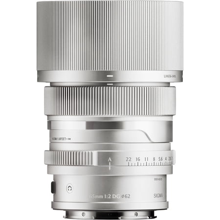 Sigma 65mm f/2 DG Contemporary Lens for L Mount, Silver