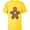 Yellow, variant on Marvel Spider-Man Toon Holiday Gingerbread Man Cookie - Short Sleeve T-Shirt for Kids - Customized-White