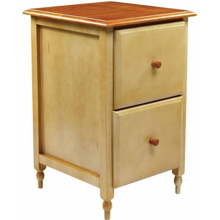 Country Cottage 2 Drawer Vertical Wood File Cabinet Multiple