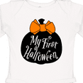 thumbnail image 4 of Inktastic My 1st Halloween with Pumpkin and Orange Bow Boys or Girls Long Sleeve Baby Bodysuit, 4 of 5
