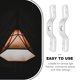 thumbnail image 2 of Kit de 10 barras transversales universales para luminarias, resistente, para techo, lámpara colgante, lámpara de pared y techo, 2 of 8