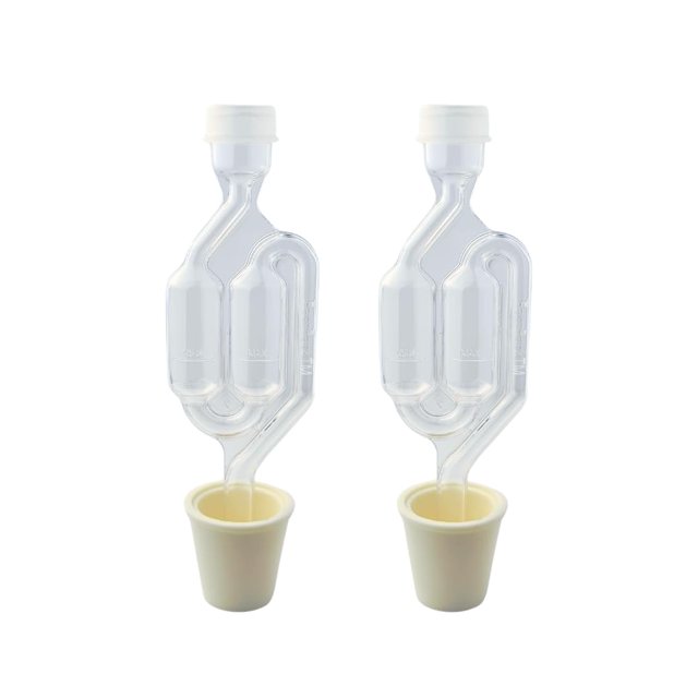 Fermentation Airlocks FasTrack Twin Bubble (paquete de 2)