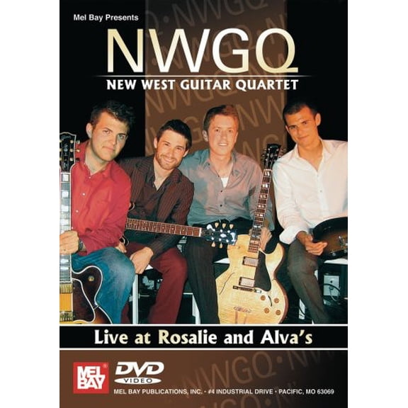 New West Guitar Quartet: Live at Rosalie and Alva's (DVD)
