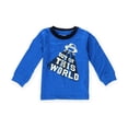 thumbnail image 1 of Camiseta gráfica Gymboree Boys Out Of This World, azul, 18-24 meses, 1 of 1