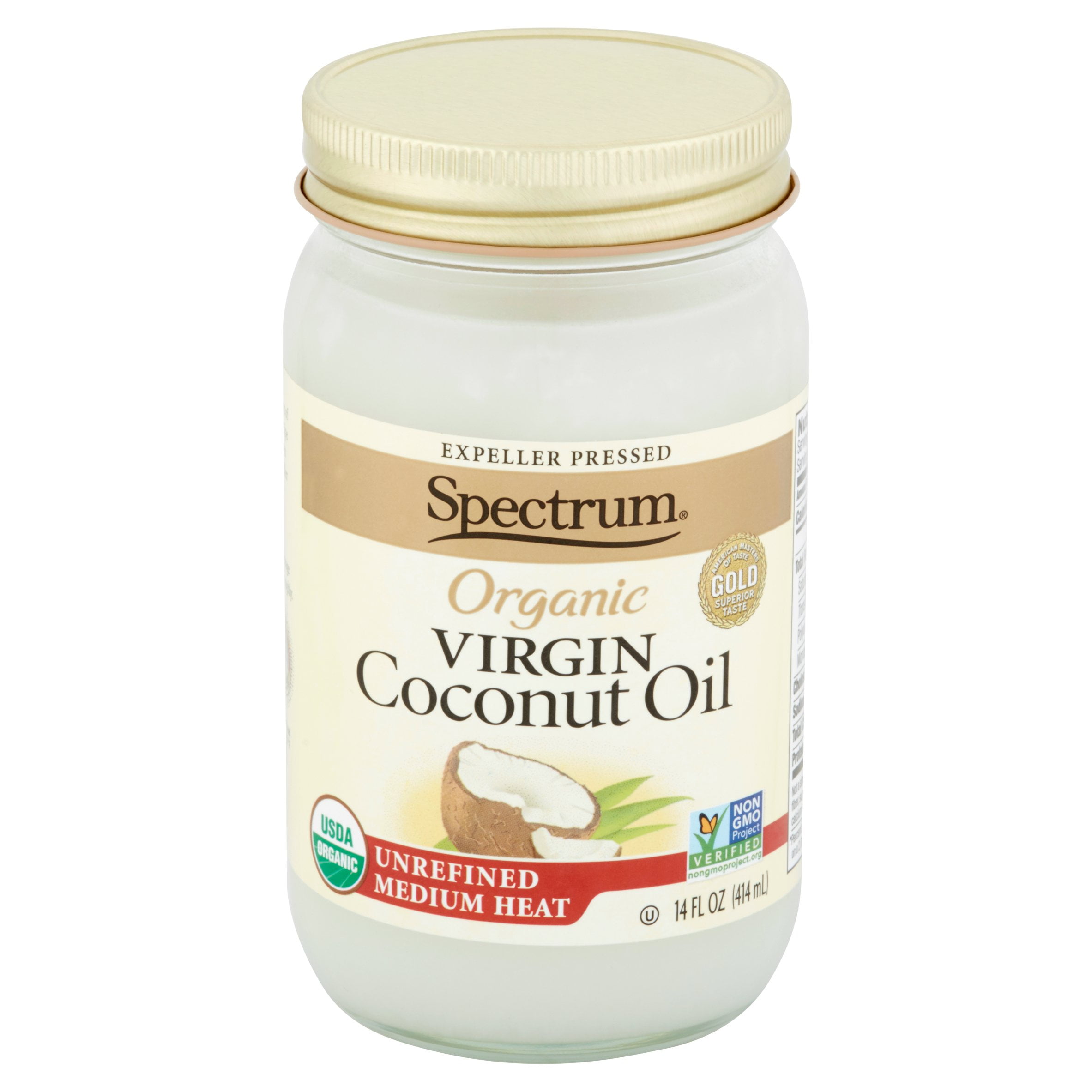 creatief schipper bloed Spectrum Organic Virgin Coconut Oil, 6 pack, 14 fl oz - Walmart.com