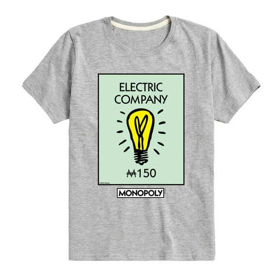 Monopoly - Electric Company - Toddler Short Sleeve Graphic T-Shirt