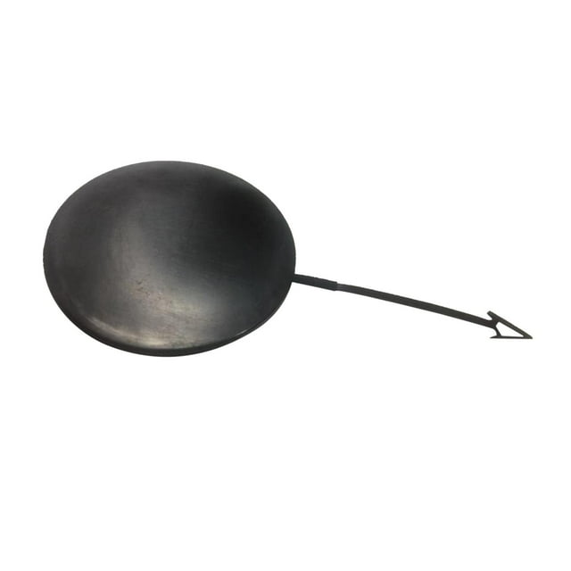 Cubierta del gancho de remolque del parachoques delantero Tapa del de plástico negro gris