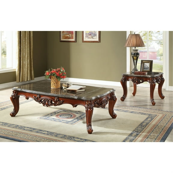 Ergode Coffee Table Marble & Walnut