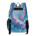 thumbnail image 3 of PVC Transparent Backpacks Clear Backpack for Travel and Outings Vibrant Colors Fish, 3 of 7