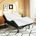 thumbnail image 4 of Sha Cerlin Upholstered Full Size Ergonomic Electric Adjustable Bed Base Frame with Upgraded Motor 2.0, Wireless Remote Control & Foot Incline, Zero-Gravity, 4 of 12