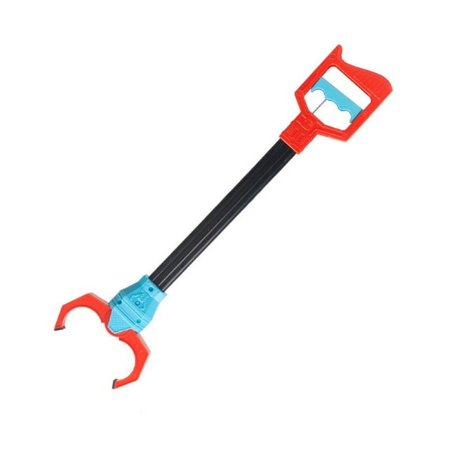 AMERTEER Grabber Reacher tool Realistic Robotic Arm Shape Reacher Grabber Pickup tool Stimulate Kids‘ Interest Grabber tool Red
