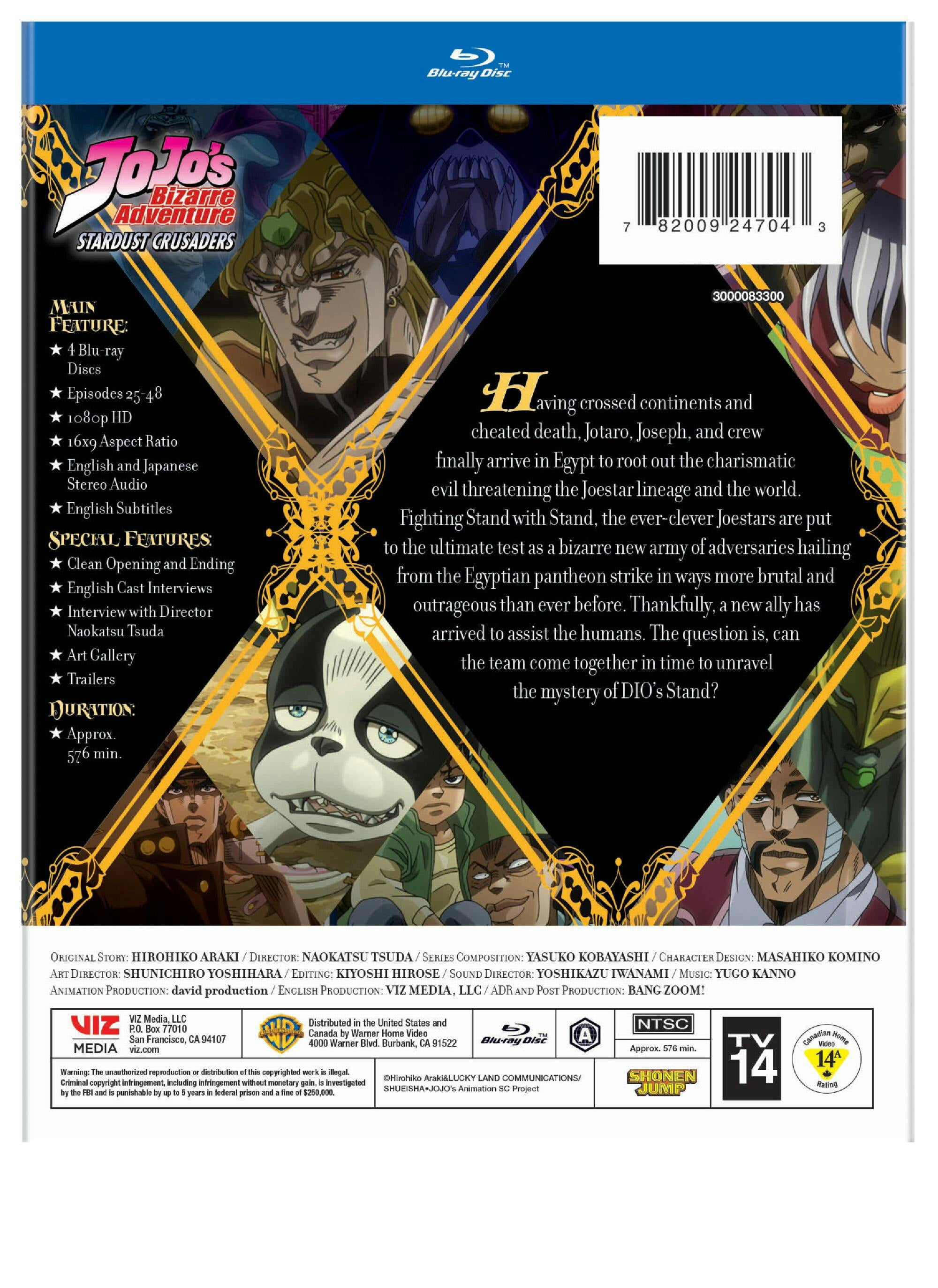 VIZ Media, Jojo's Bizarre Adventure Stardust Crusaders Battle in