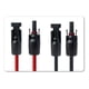 thumbnail image 5 of Cable de extensión para panel solar con conector MC4, par rojo + negro, 14 AWG, 1 metro, 5 of 5