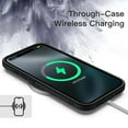 thumbnail image 5 of JETech Case for iPhone 17 Pro 6.3-Inch, Shockproof Phone Bumper Cover, Solid Color Matte TPU Frame, Anti-Scratch Clear Back (Black), 5 of 5
