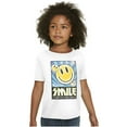 thumbnail image 4 of Retro Smile World Tour Positive Vibes Crewneck T Shirts Boy Girl Teen Brisco Brands S, 4 of 5