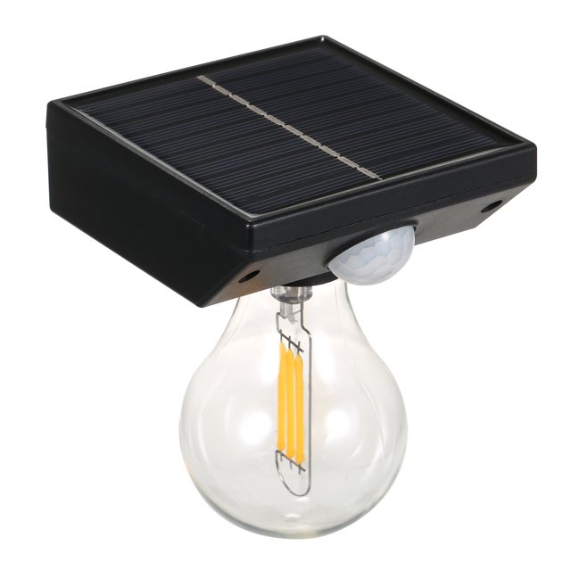 Lámpara de exterior Irfora Bombillas de tungsteno de energía solar Lámpara de pared para exteriores Control de luz sensible a la luz de la cerca / Resistencia al agua IP65 / Sensor de movimiento PIR s Irfora Lámpara de exterior