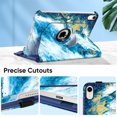 thumbnail image 6 of Rotating Case for iPad mini 6 2021 - Fintie 360 Degree Swiveling Stand Protective Back Cover for 8.3" iPad mini 6th Generation, 6 of 7
