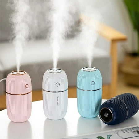 

Humidifier 300ML Ultrasonic USB Aromatherapy Essential Oil Diffuser Romantic Color Night Light