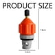 thumbnail image 4 of Adaptador de válvula de aire, Adaptador de bomba de sup para bote inflable con boquilla, Adaptador de bomba de sup multifunción Convertidor de válvula de aire del compresor para boa de remo, 4 of 5