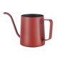thumbnail image 1 of Yuarrent Tetera de goteo de 250ml, tetera de café de acero inoxidable, tetera de goteo larga con cuello de cisne, tetera, taza, tetera de goteo de café, Juegos de servir café y té Rojo Yuarrent JJ22648-04, 1 of 1
