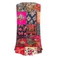 thumbnail image 5 of Gamivast Womens Tank Tops Plus Size Pastel Floral Print Round Neck Sleeveless Loose Fit Comfy Blouses Everyday Casual Outfits, 5 of 6