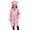 Pink, variant on Girls Graduation Gown Cap Set Kids Doctoral Pockets Commencement Photo Outfit Girls Casual Outfit Sets