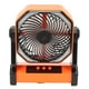 thumbnail image 3 of Ventilador para tienda de campaña al aire libre, ventilador para acampar con batería recargable LED Ah, ventilador para tienda USB, rendimiento sólido, 3 of 8