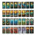 thumbnail image 6 of Window Privacy Film 40/60x100cm Colorful Retro Flower Birds Window Glass Electrostatic Stickers Removable Window Privacy Stained Decorative Film, 6 of 7