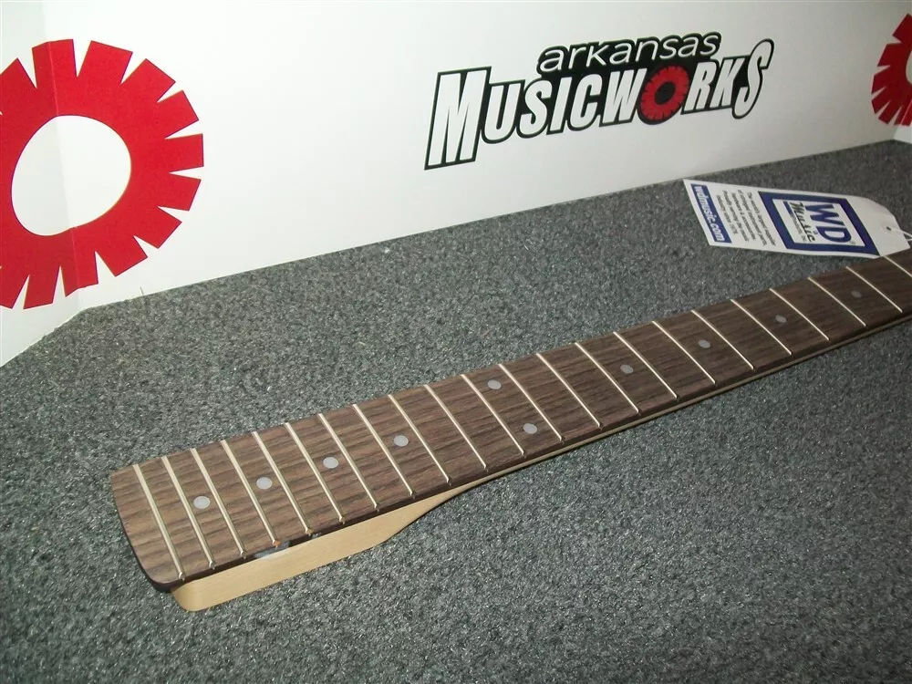 NEW - WD Fender Licensed Neck For Strat, Modern C, Clear Satin Finish, #SNMCR