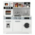 thumbnail image 4 of Gymax ids Play Kitchen Toy Set w/ Water Dispenser Sink Faucet Microwave Oven Utensils, 4 of 10