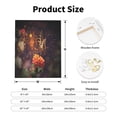 thumbnail image 2 of Sikiie Butterfly Sitting on a Flower Print Canvas Decorative Hanging Painting, Anti-shrinkage Hanging Frame, Suitable for Home, Office Wall Decorations, 2 of 6