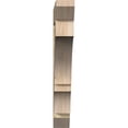 thumbnail image 2 of Ekena Millwork 6"W x 44"D x 44"H Balboa Slat Rough Sawn Bracket, Douglas Fir, 2 of 4