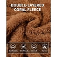 thumbnail image 3 of Pioneer Camp Women's Fuzzy Fleece Jacket Full Zip Up Lightweight Warm Soft Fleece Coat with hood for Spring Fall Winter, 3 of 7