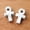 Howlite, variant on Crystal Ankh Pendant Mini Natural Carved Quartz Cross Egyptian Life Symbol DIY-Howlite-1PC (Random Pick)