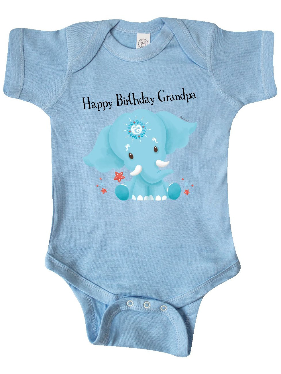 happy birthday grandpa onesie