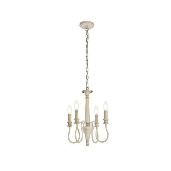 Flynx 4 lights pendant in weathered dove