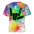 thumbnail image 6 of Share The Love T Shirts, 3D Print Short Sleeve for Boys Girls, Casual Graphic Tee Tops, 6 of 10