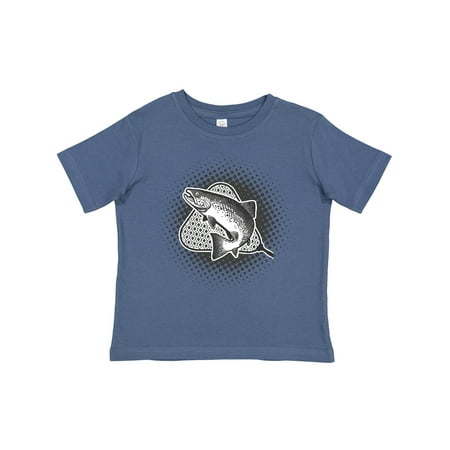 

Inktastic Trout Fisherman Fly Fishing Gift Toddler Boy or Toddler Girl T-Shirt