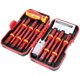 thumbnail image 1 of Juego de destornilladores aislados VDE-V de 13 piezas, alto voltaje 1000 V, destornillador magnético Torx de cabeza en cruz, herramienta manual duradera., 1 of 5