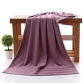 thumbnail image 4 of BIZHUA Bath Towel Pure Cotton Bath Towel Large Bath Towel Hotel Towel Body and Face Wash Cloth, 1*Bath Towel, 4 of 9