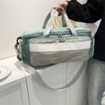 thumbnail image 2 of Bolsa de fitness de nailon, bolsas de gimnasio portátiles impermeables con correa de transporte para hombres y mujeres JShteea El nuevo, 2 of 9